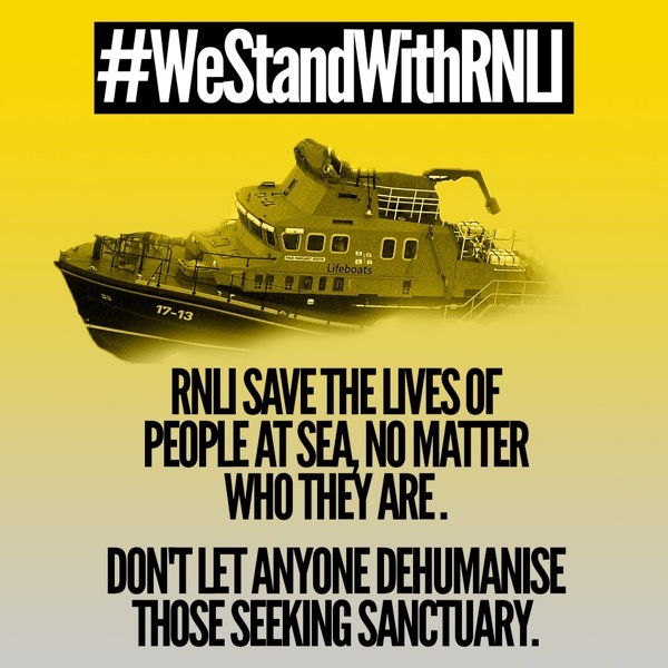 HOPE Not Hate’s We Stand With RNLI image